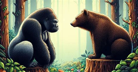 Gorilla Vs. Grizzly Bear