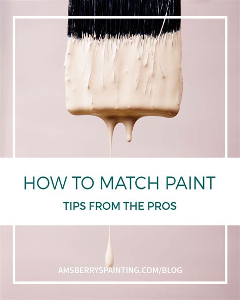 How To Match Paint Color - Paint Colors