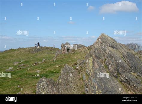 people at beacon hill country park leicestershire Stock Photo - Alamy