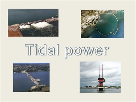 Tidal power | PPT