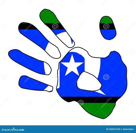 Torres Strait Islander Flag Border Grunge Cartoon Vector ...