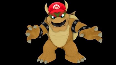 3D model -Mario in Bowser- Super Mario Odyssey- more skins