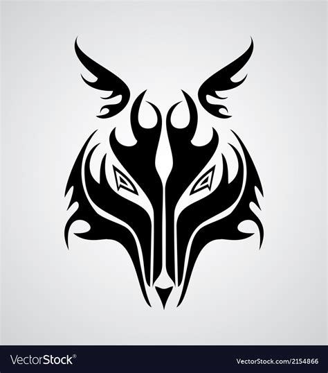 Fox Head Royalty Free Vector Image - VectorStock