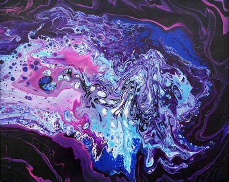 Acrylic Abstract Painting My Space 30 x 24 Painting by Nadezhda ...