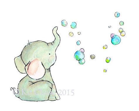 Baby Elephant Watercolor at GetDrawings | Free download