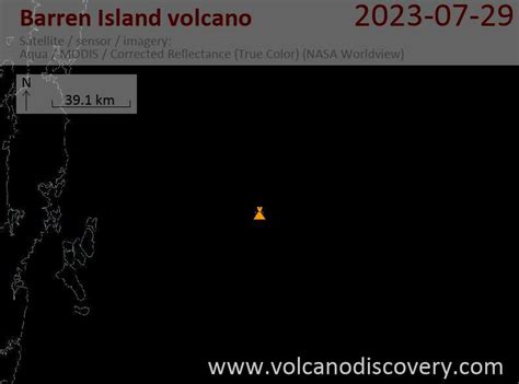 Barren Island Volcano Earthquakes: Latest Quakes Past 14 Days ...