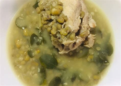 Green Gram / Mung Bean Soup with Pork Recipe by SpottedByD - Cookpad