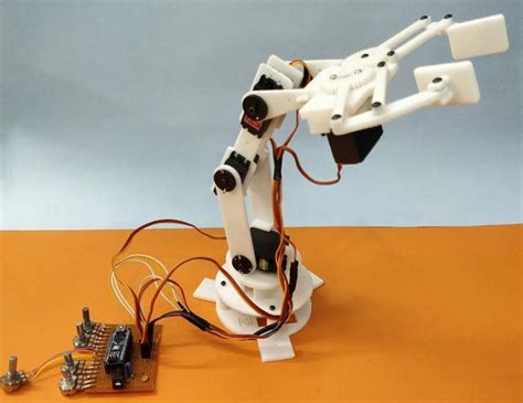 Record and Play 3D Printed Robotic Arm using Arduino Robotics Projects ...