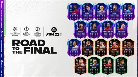 Road to the Final promo brings new dynamic player items to FIFA 22 ...