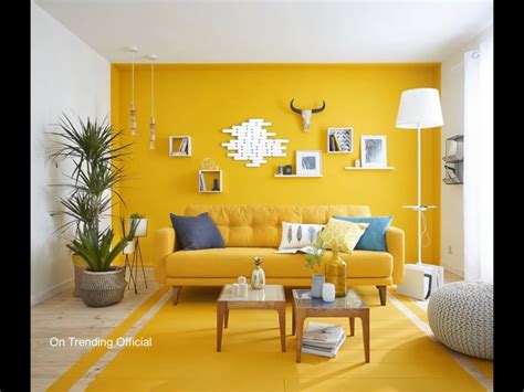 64-Yellow-Wall-Color-Combination-II-Yellow-Wall-Paint-Designs-Ideas-0 ...