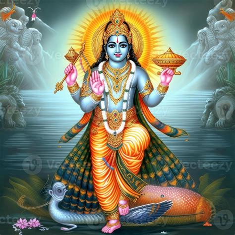 image of hindu god vishnu 23140935 Stock Photo at Vecteezy