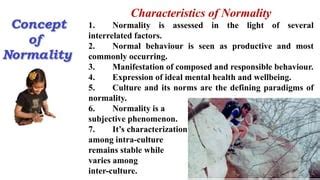 concept of normality (English) | PPT