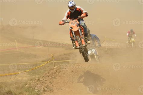 Motocross bike race 11589612 Stock Photo at Vecteezy