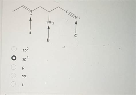 Solved What is the hybridization of the Nitrogen indicated | Chegg.com