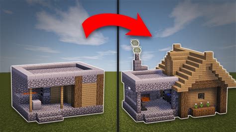 Minecraft Village House Ideas : Small Village Rustic House 1 ...