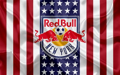 Soccer New York Red Bulls Emblem Logo Mls Hd Wallpaper