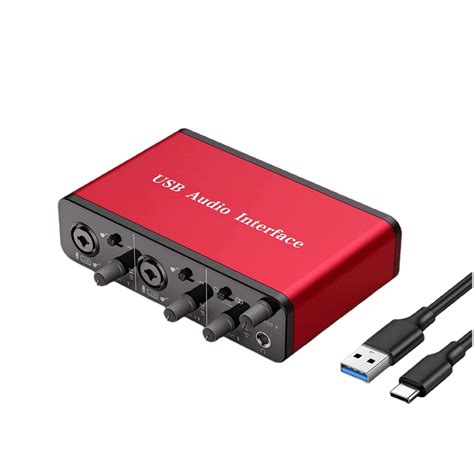 Snapklik.com : USB Audio Interface 2 In 2 Out