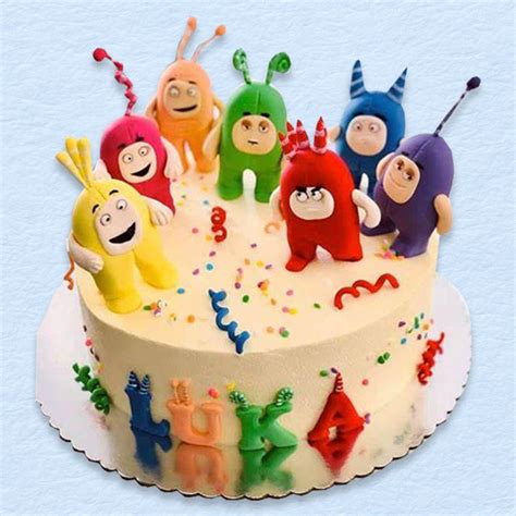 Oddbods Friends Cake | French Bakery Dubai