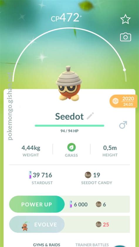 Seedot - Pokemon Go