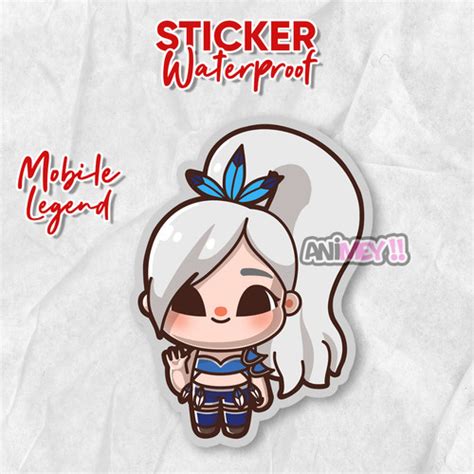 Jual Stiker Mobile Legend / Sticker Anime Game Waterproof - 1 - Kab ...