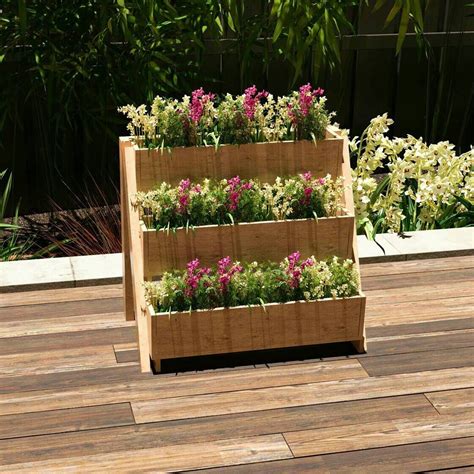 DIY 3 Tier Raised Planter Box Plans Vegetable Planter Box - Etsy ...