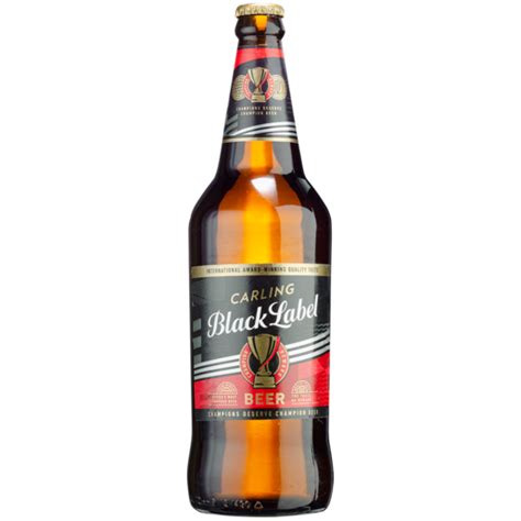 Carling Black Label Beer Bottle 750ml | Beer | Beer & Cider | Drinks ...