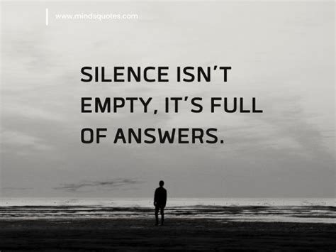 90+ BEST Silence Quotes To Help You Deal With Daily Pressure