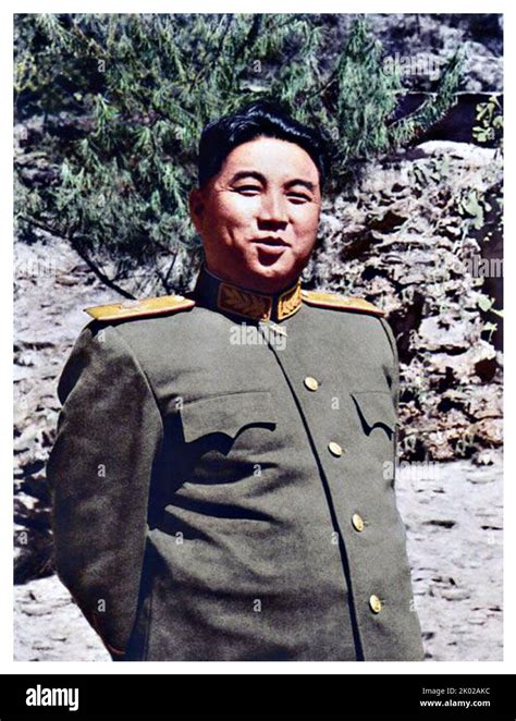 Kim Il Sung leader of North Korea 1950 Stock Photo - Alamy