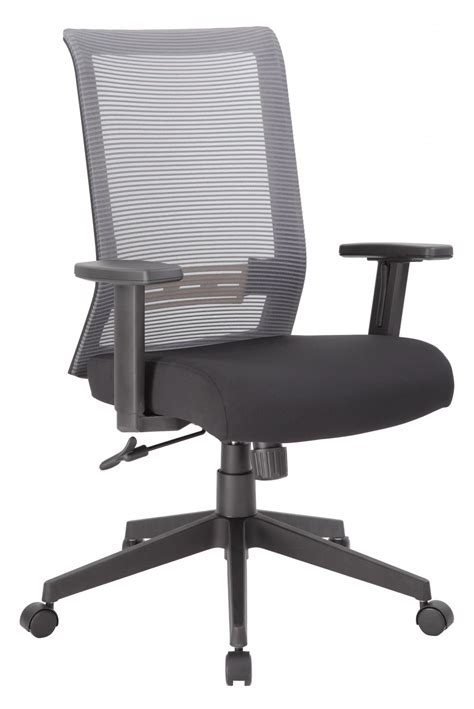 Mesh Back Office Chair with Lumbar Support by Boss Office Products