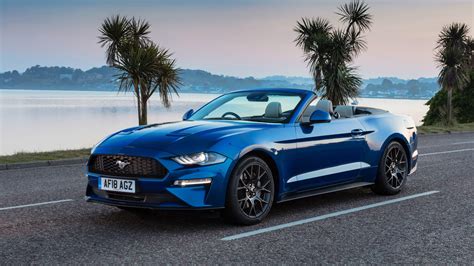 2018 Ford Mustang Ecoboost Convertible 4K Wallpaper - HD Car Wallpapers ...