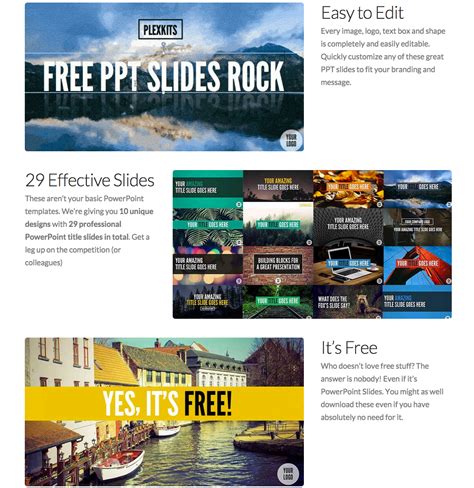 Free PowerPoint Title Slide Templates :: Behance