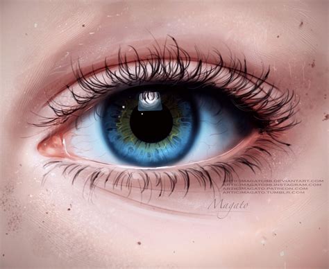 Realistic Eye Drawing by magato98 on DeviantArt