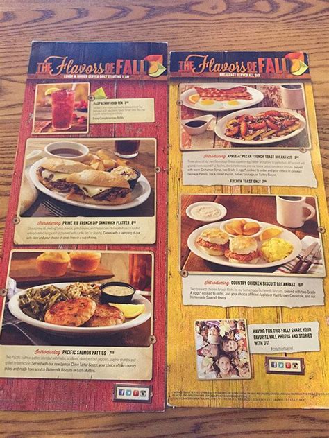 Cracker Barrel Menu Prices | Meal Items & Details | Cracker barrel menu ...