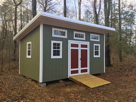 How To Build A Slanted Shed Roof | Twigandthistle