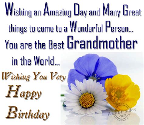 Wishing You A Very Happy Birthday Grandma Pictures, Photos, and Images ...