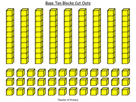 Printable Base 10 Blocks Pdf - Printable Word Searches