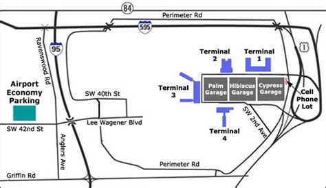 Airport Parking Map - fort-lauderdale-airport-parking-map.jpg