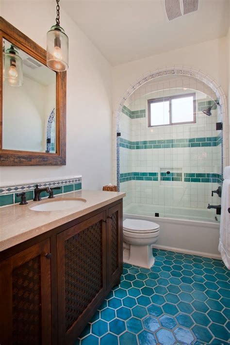 20+ Spanish Tile Bathroom Ideas – The Urban Decor