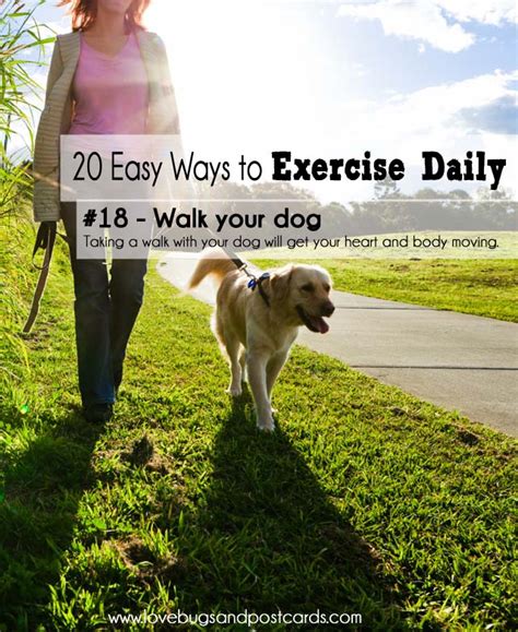 20 Easy Ways to Exercise Daily