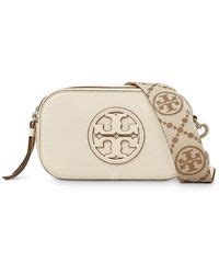 Tory Burch Mini Miller Crossbody Bag in Pink | Lyst