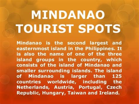 Mindanao tourist spots