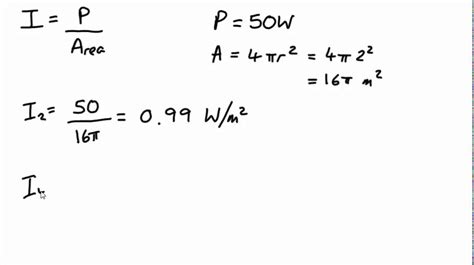 Intensity Formula