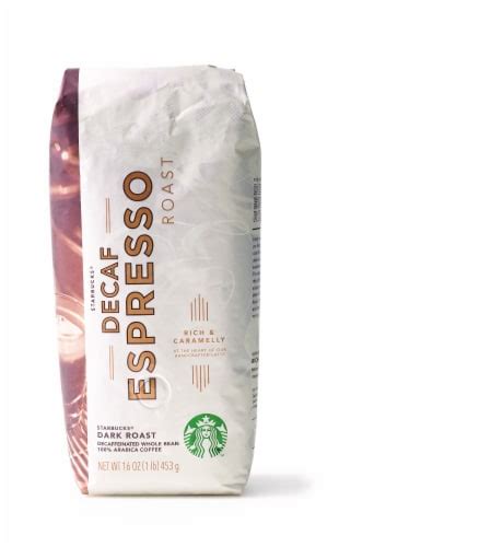 Starbucks® Decaf Espresso Dark Roast Whole Bean Coffee, 16 oz - Kroger