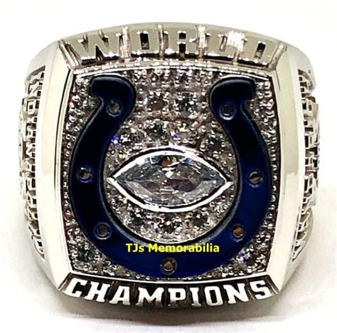 2006 INDIANAPOLIS COLTS SUPER BOWL XLI CHAMPIONSHIP RING - STAFFER ...