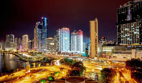 Night Skyline Panama - Free photo on Pixabay - Pixabay