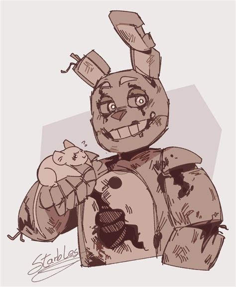 Dibujo De Springtrap In 2023 Anime Fnaf Fnaf Art Character Art | Images ...