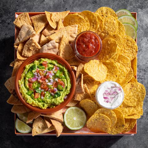 Guacamole & Chips Platter – Compliments Platters