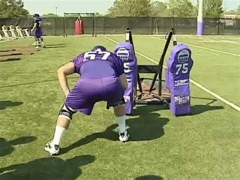 Brandon Jones Offensive Line Drills (ECU) for the Air Raid Offense ...