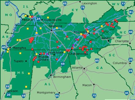 TVA: Dams and Power Plants