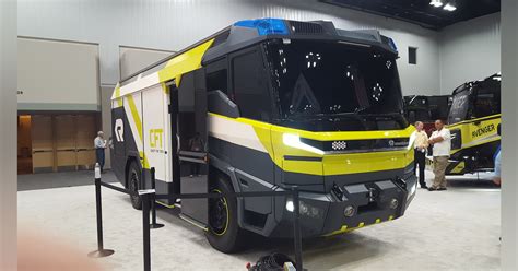 Rosenbauer Introduces Concept Electric Fire Truck | Firehouse